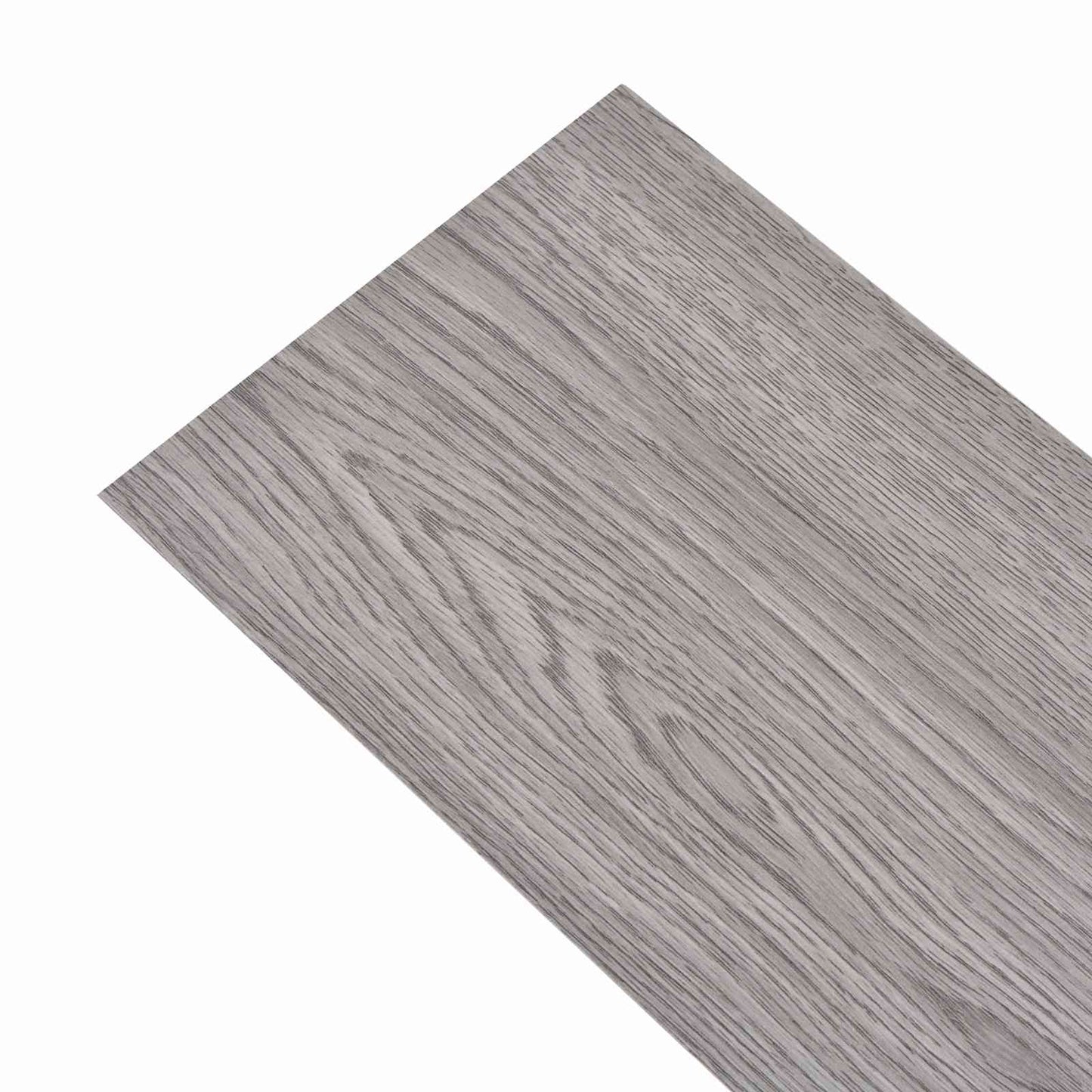 Padlódeszkák 36 pcs Sötétszürke 5,02 m² PVC