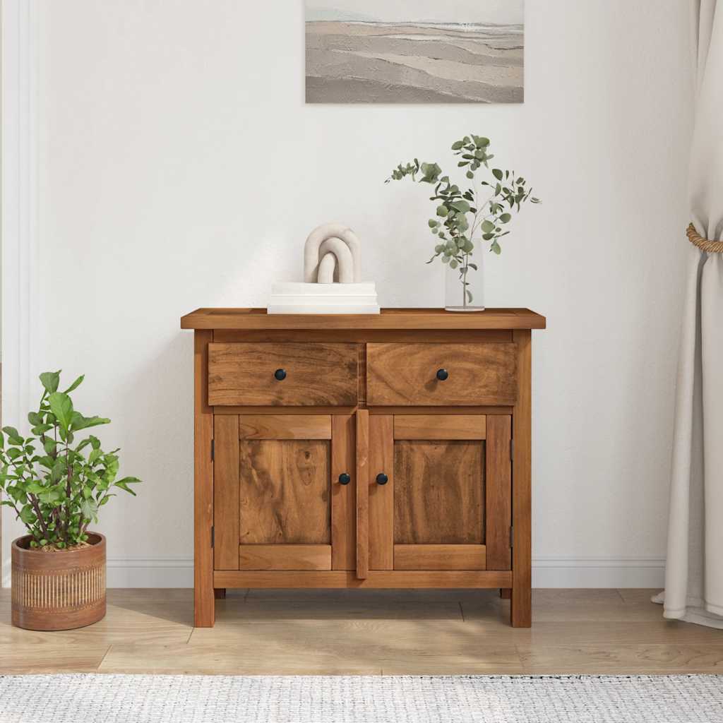 tömör mahagóni fa komód 75 x 30 x 65 cm
