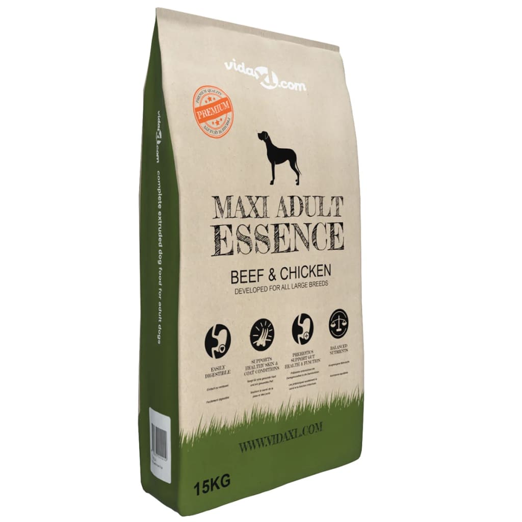 „Maxi Adult Essence Beef & Chicken” prémium kutyatáp 15 kg