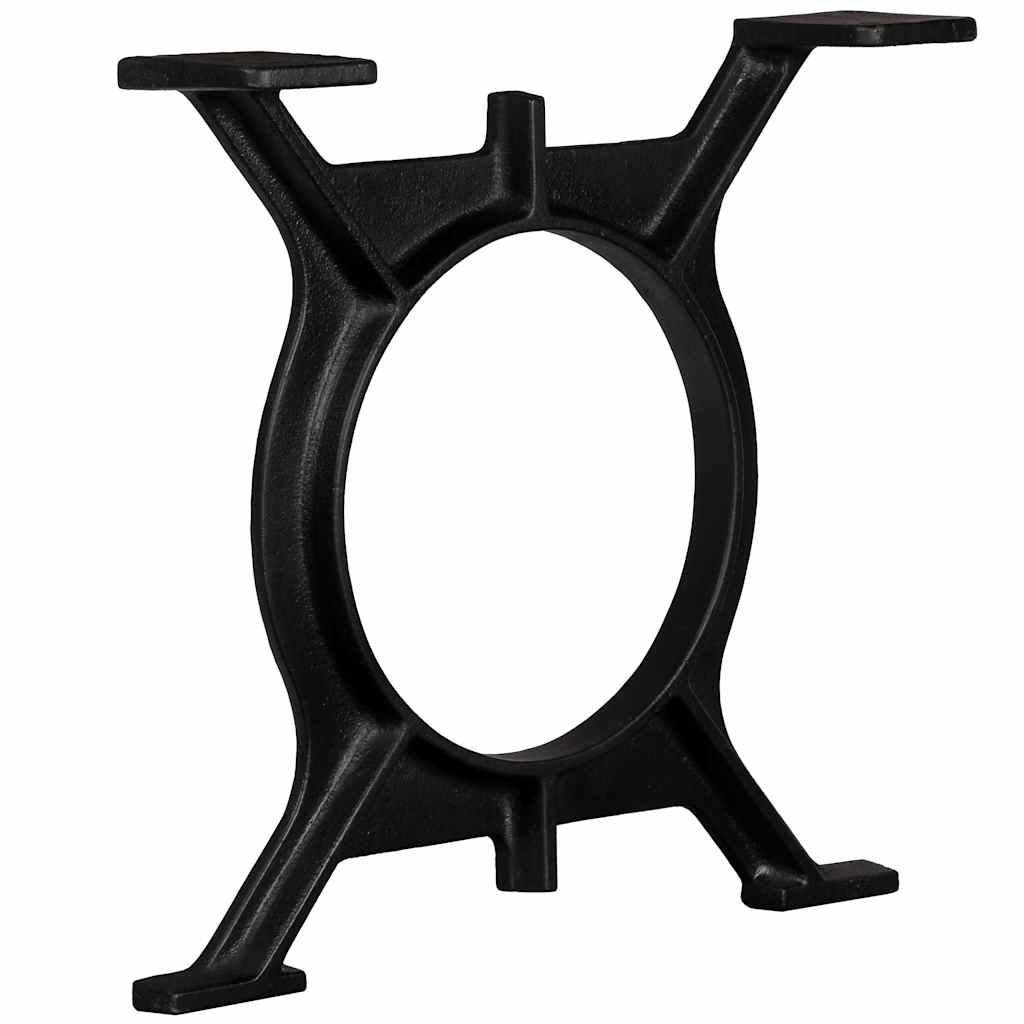 2 db öntöttvas dohányzóasztal láb O-alakú vázzal