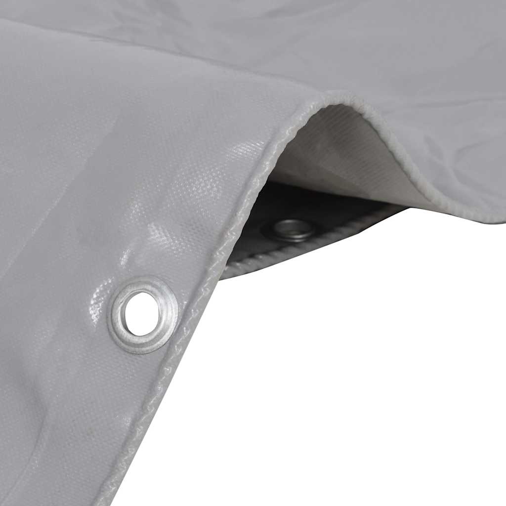 szürke takaróponyva 650 g/m² 3 x 3 m