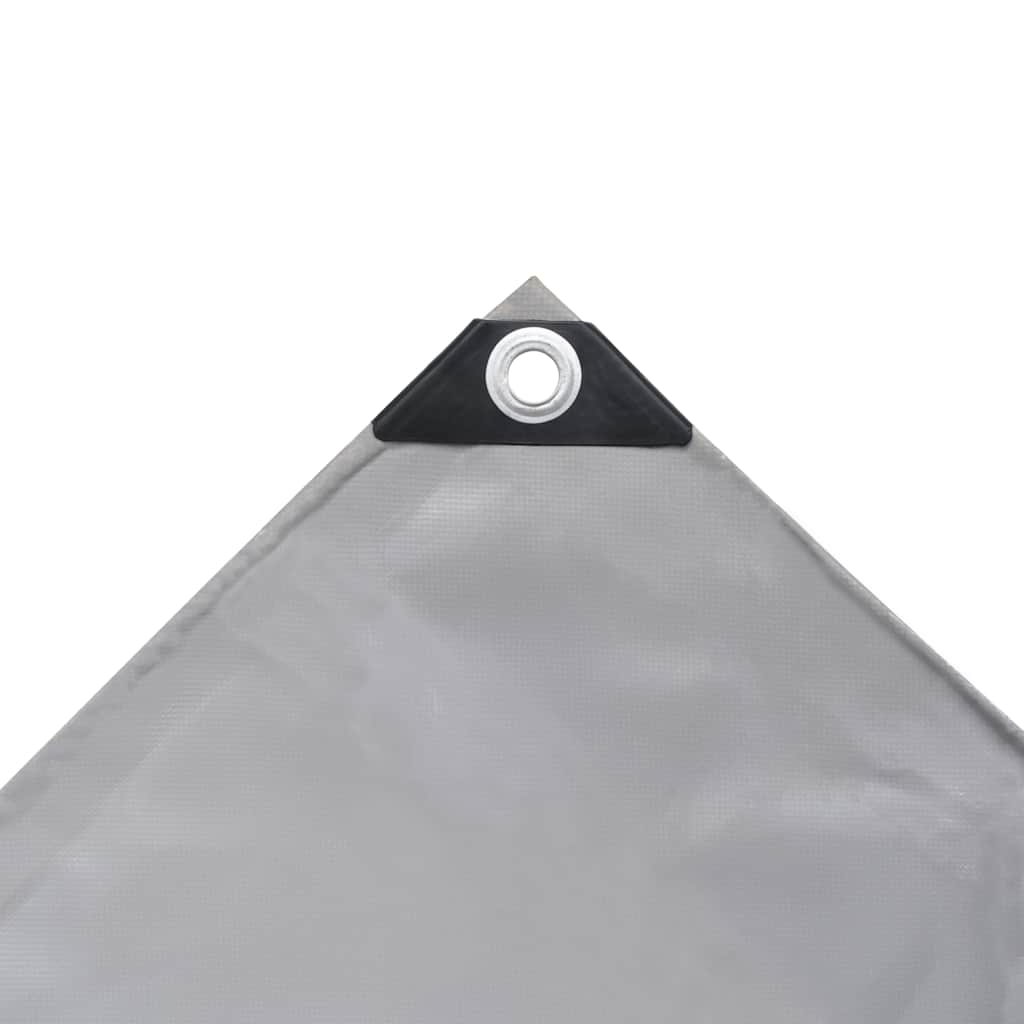 szürke takaróponyva 650 g/m² 3 x 3 m