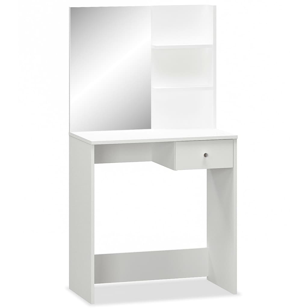 fehér faforgácslap öltözőasztal 75 x 40 x 141 cm