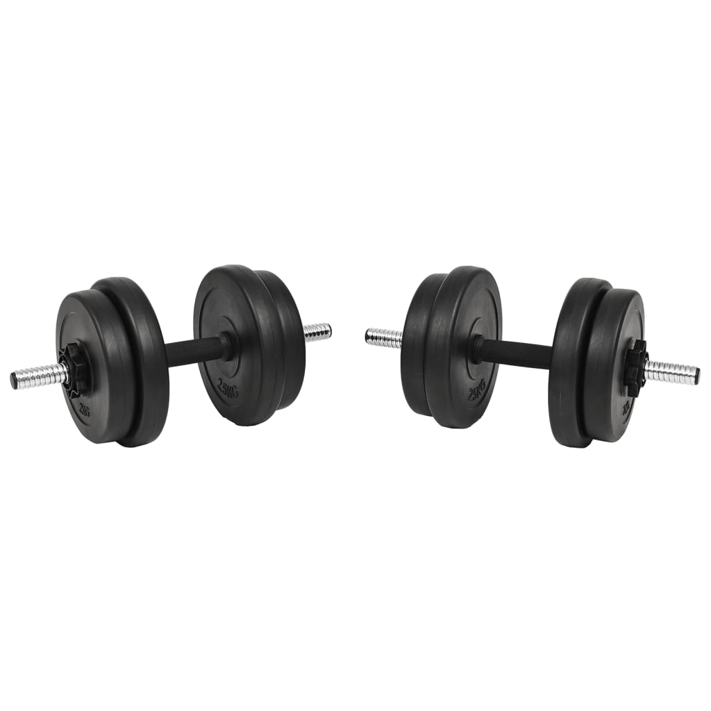 14 részes öntöttvas egykezes súlyzókészlet 20 kg