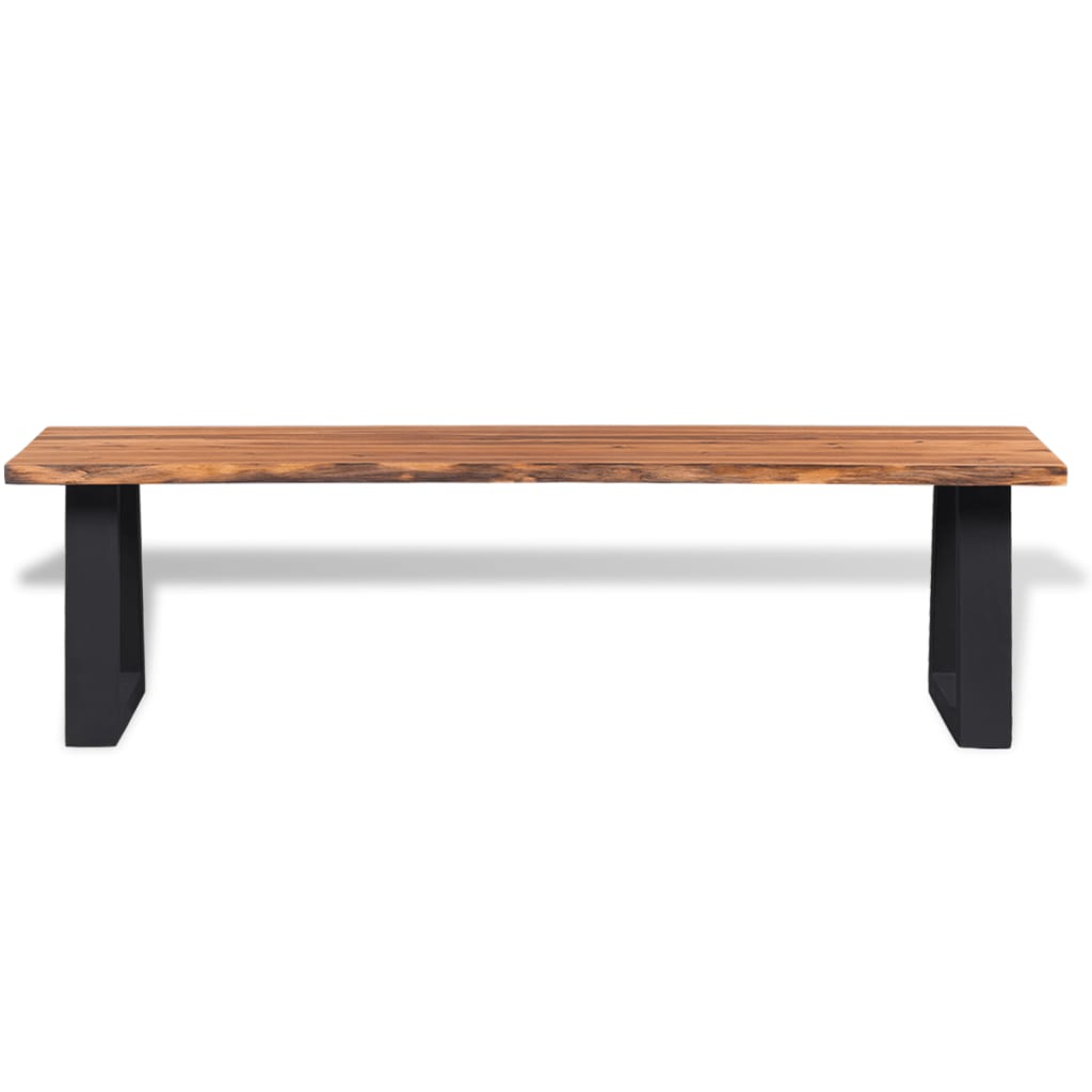 tömör akácfa pad 145 cm