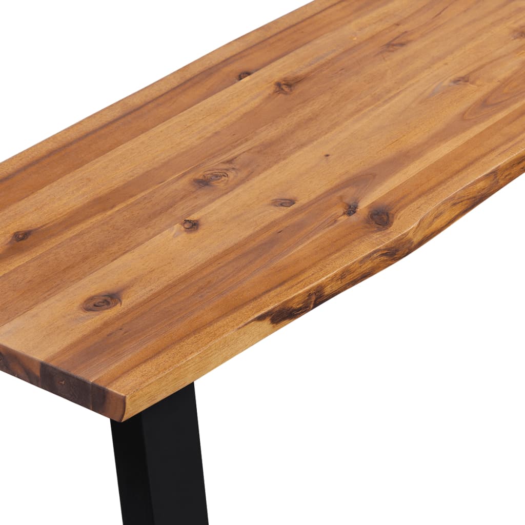 tömör akácfa pad 145 cm
