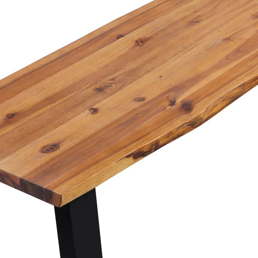 tömör akácfa pad 160 cm