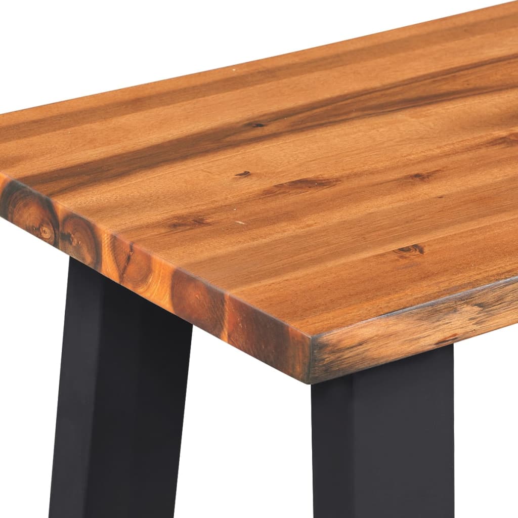 tömör akácfa pad 160 cm