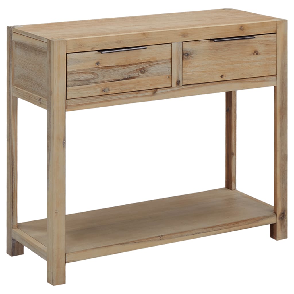 tömör akácfa tálalóasztal 82 x 33 x 73 cm