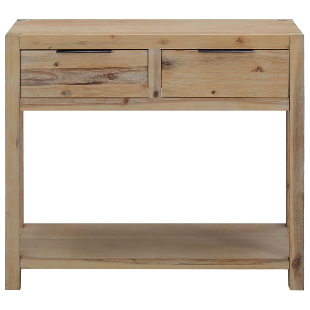 tömör akácfa tálalóasztal 82 x 33 x 73 cm