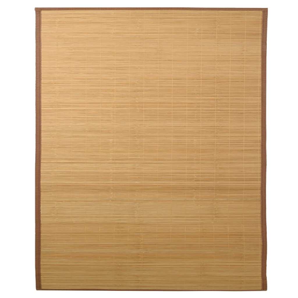 barna bambusz szőnyeg 160 x 230 cm