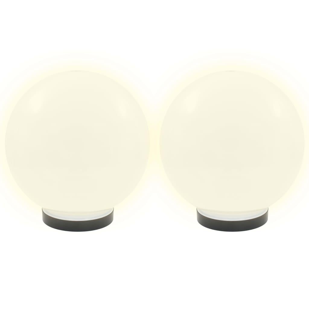 2 db LED gömblámpa 25 cm PMMA