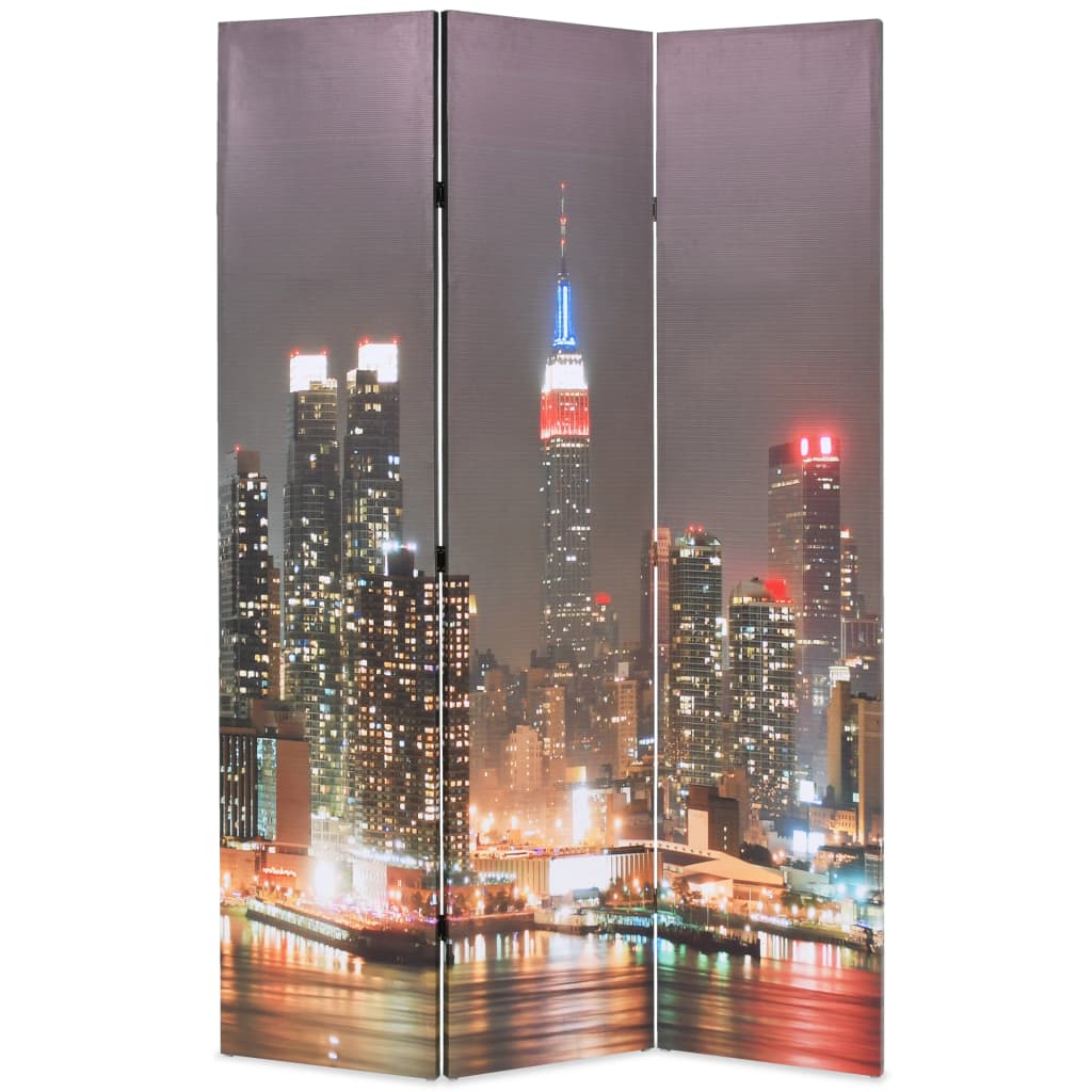 éjszakai New York mintás paraván 120 x 170 cm