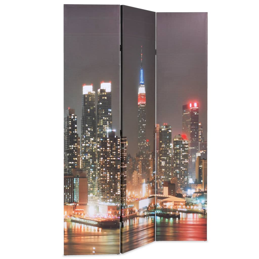 éjszakai New York mintás paraván 120 x 170 cm