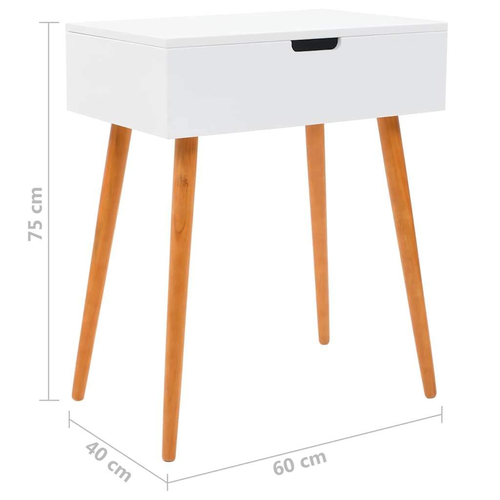 MDF öltözőasztal tükörrel 60 x 40 x 75 cm