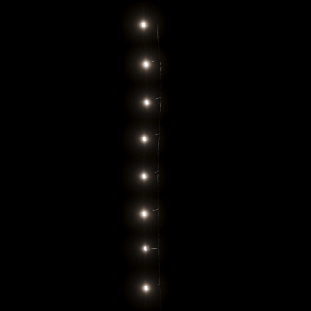 600 LED-es kültéri/beltéri fényfüzér IP44 60 m hideg fehér