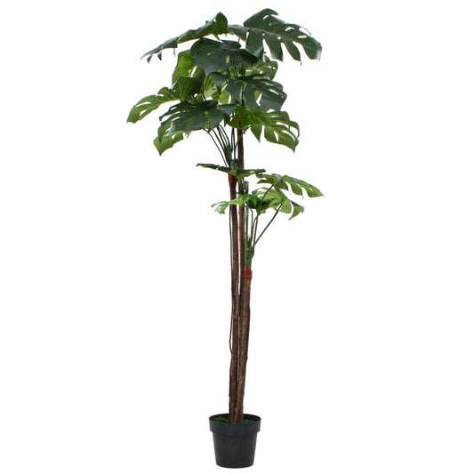 zöld, cserepes műkönnyezőpálma 170 cm