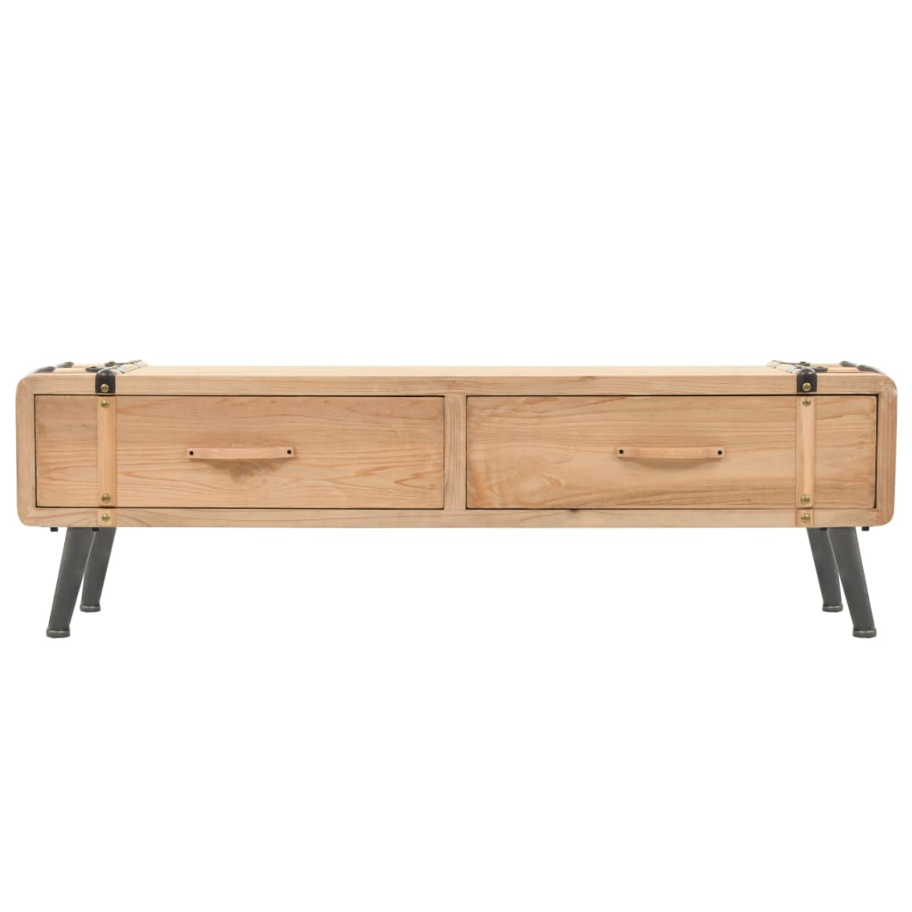 tömör fenyő TV-szekrény 120 x 33 x 35 cm