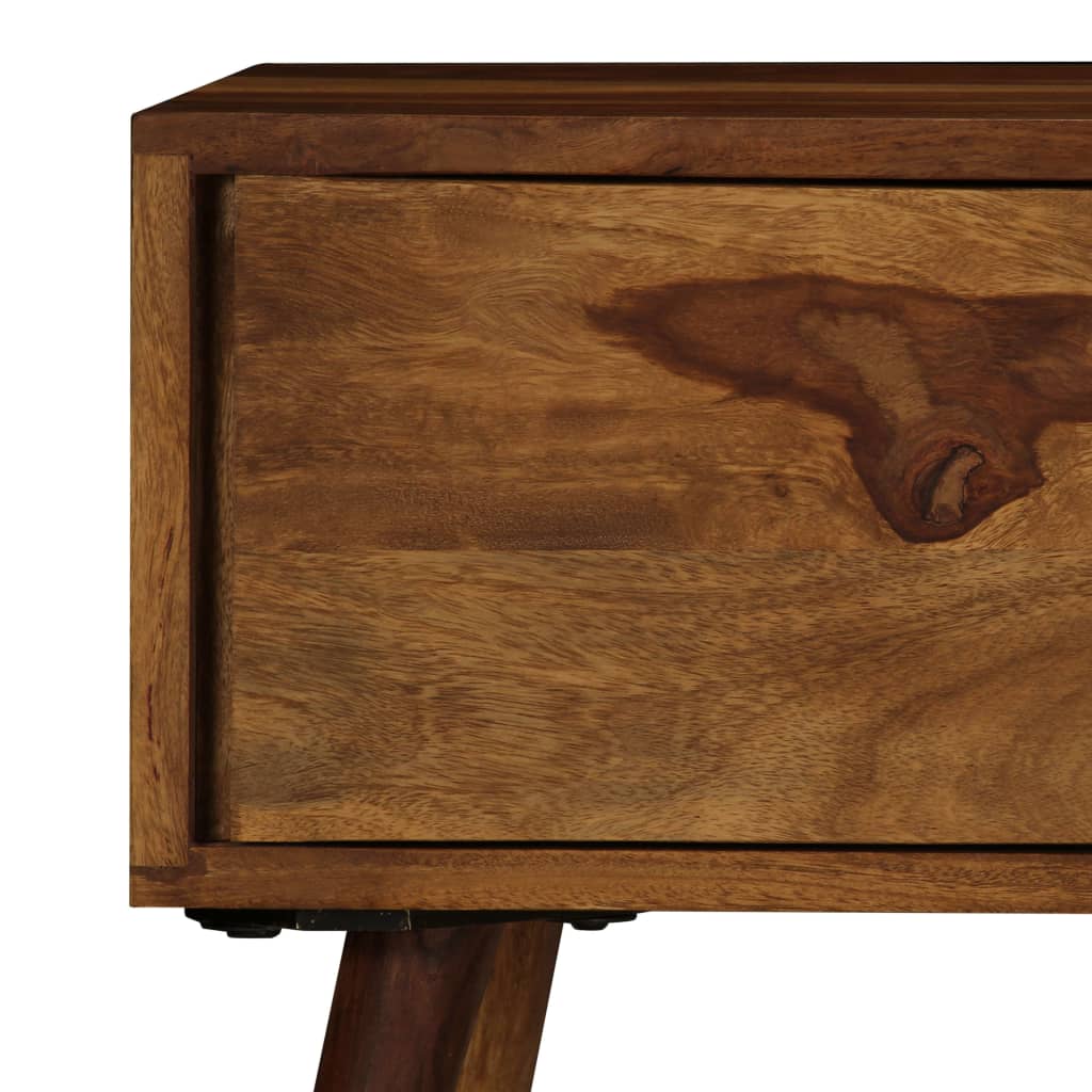 tömör akácfából TV-szekrény 140 x 30 x 40 cm