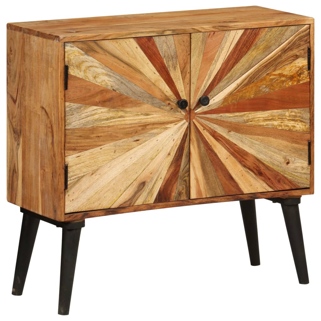 tömör mangófa tálalószekrény 85 x 30 x 75 cm