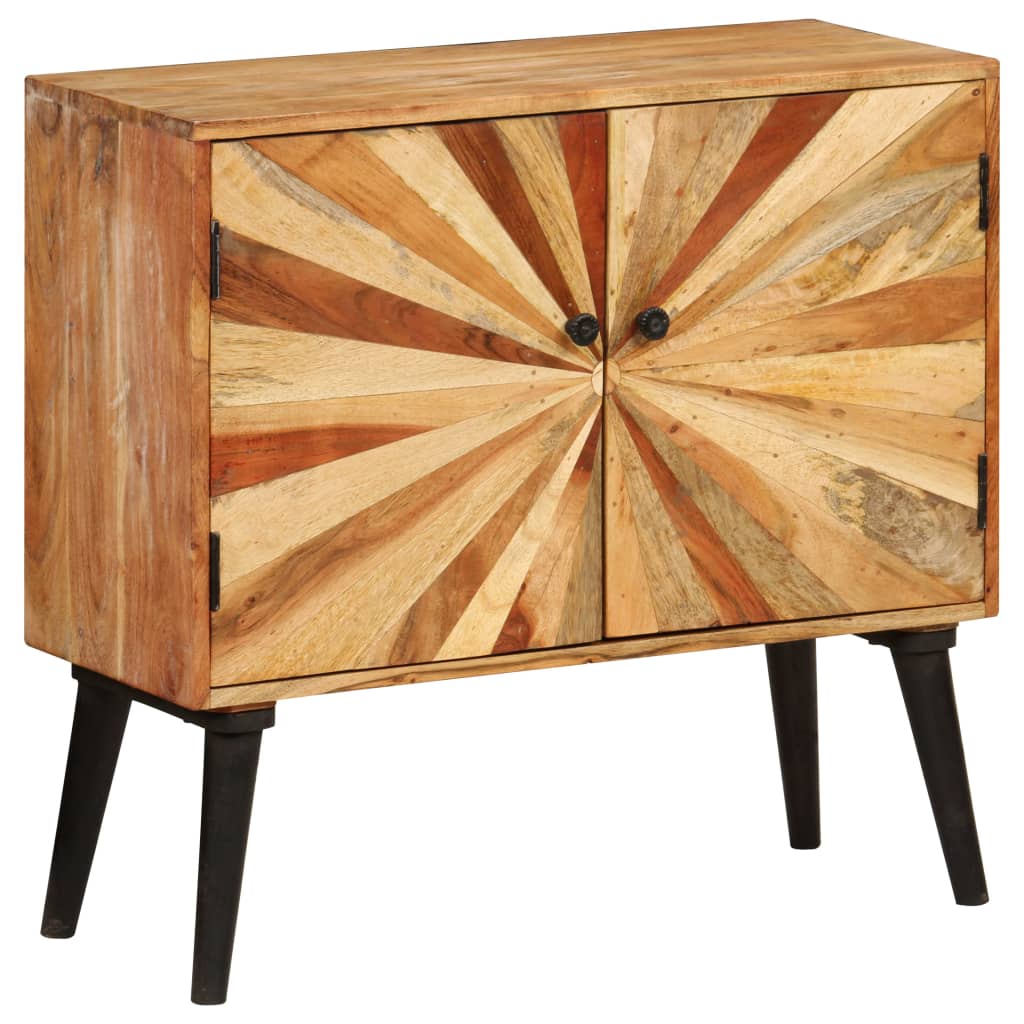 tömör mangófa tálalószekrény 85 x 30 x 75 cm