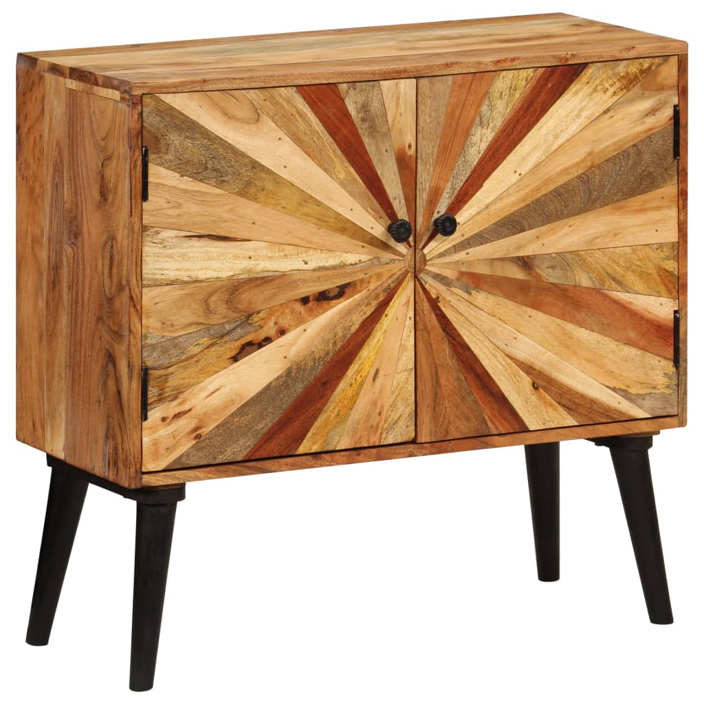 tömör mangófa tálalószekrény 85 x 30 x 75 cm