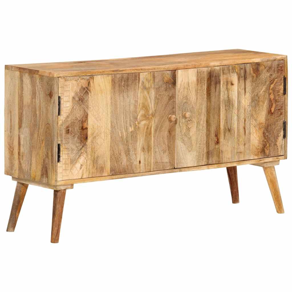 tömör mangófa tálalószekrény 110 x 30 x 60 cm