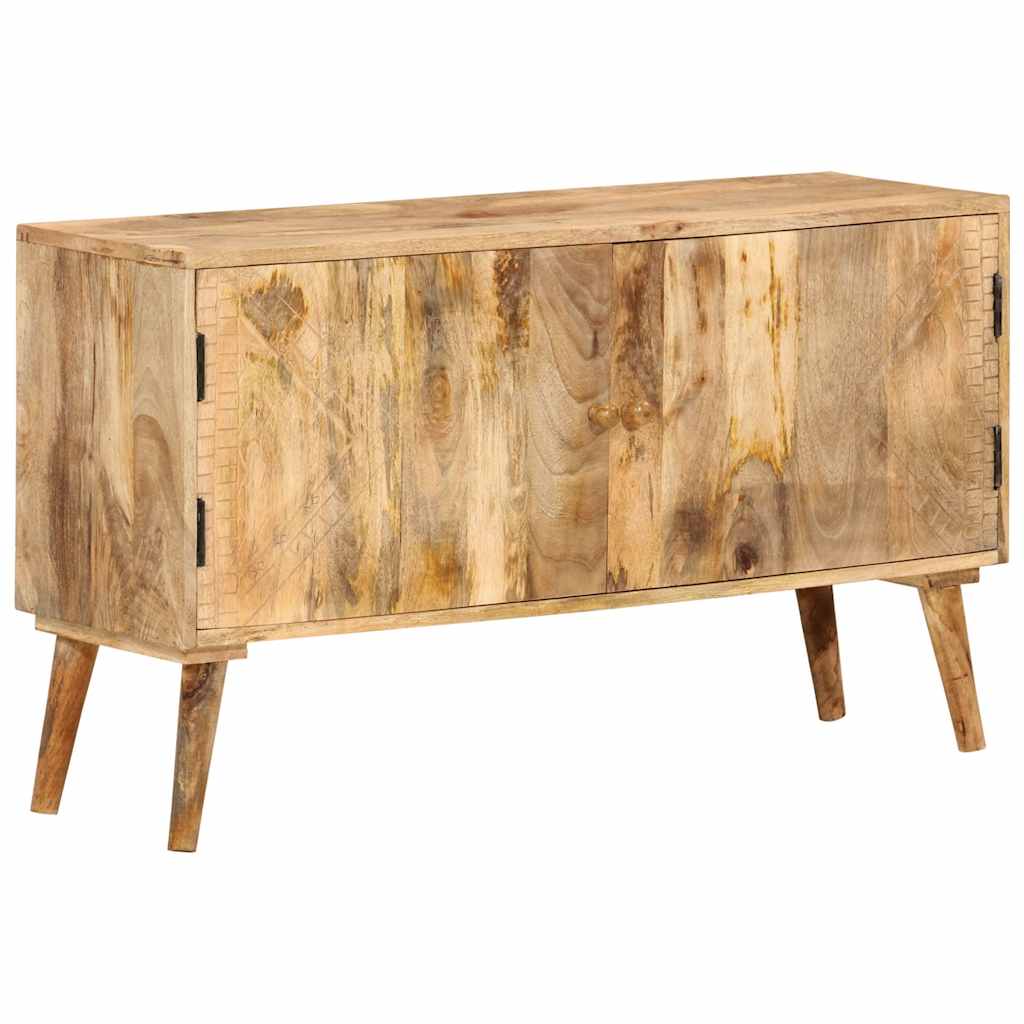 tömör mangófa tálalószekrény 110 x 30 x 60 cm
