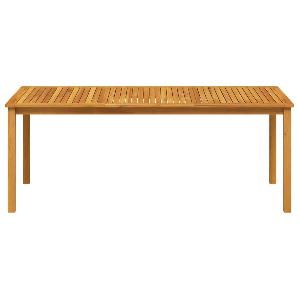 tömör akácfa kerti asztal 200 x 100 x 74 cm