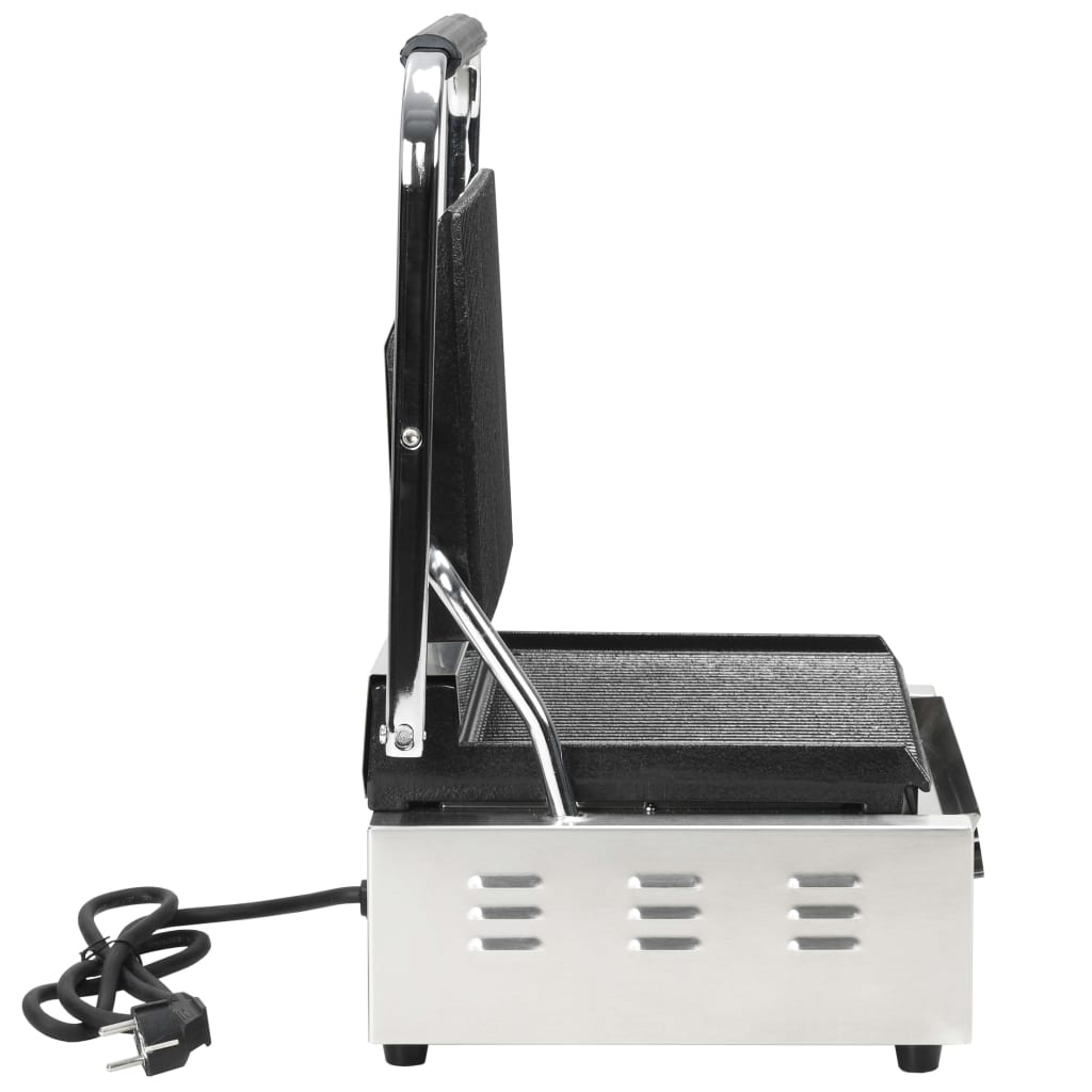 bordás kontaktgrill 2200 W 43 x 30,5 x 20 cm