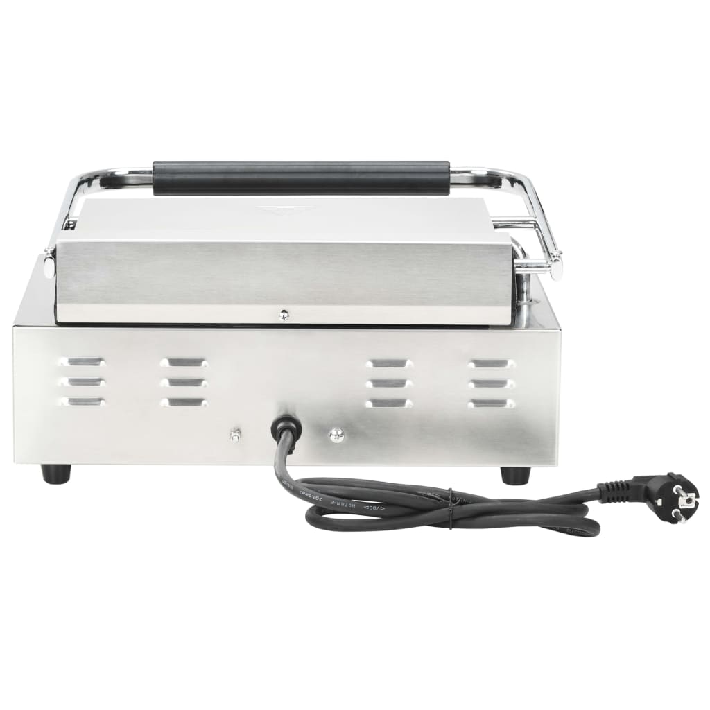 bordás kontaktgrill 2200 W 43 x 30,5 x 20 cm