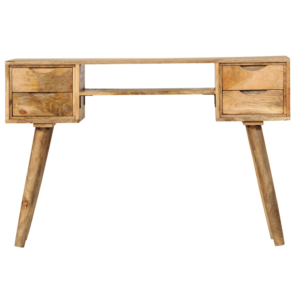 tömör mangófa íróasztal 115 x 47 x 76 cm
