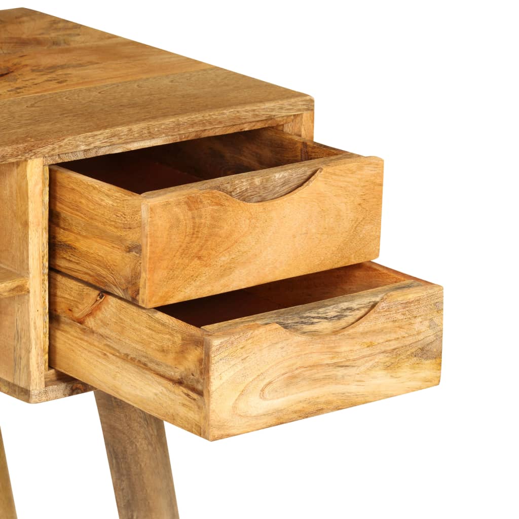 tömör mangófa íróasztal 115 x 47 x 76 cm