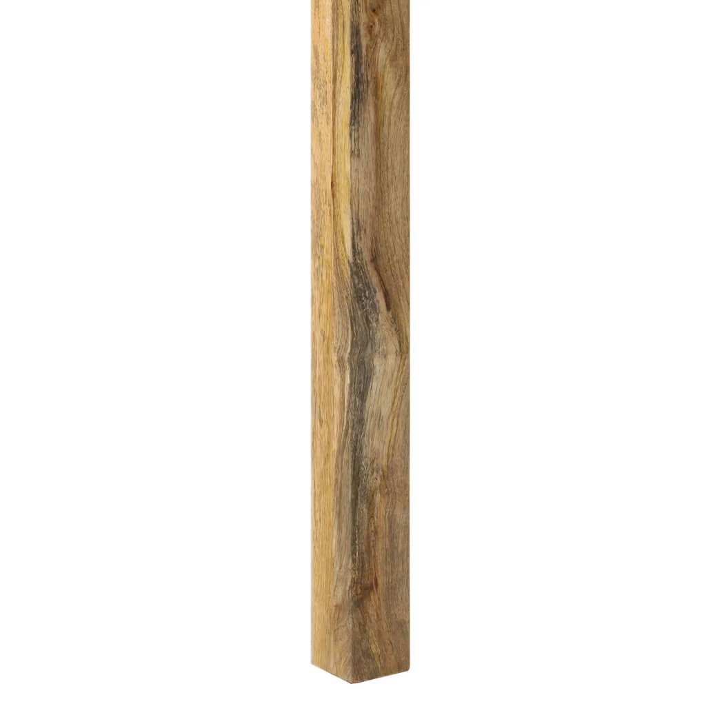 tömör mangófa étkezőasztal 82 x 80 x 76 cm