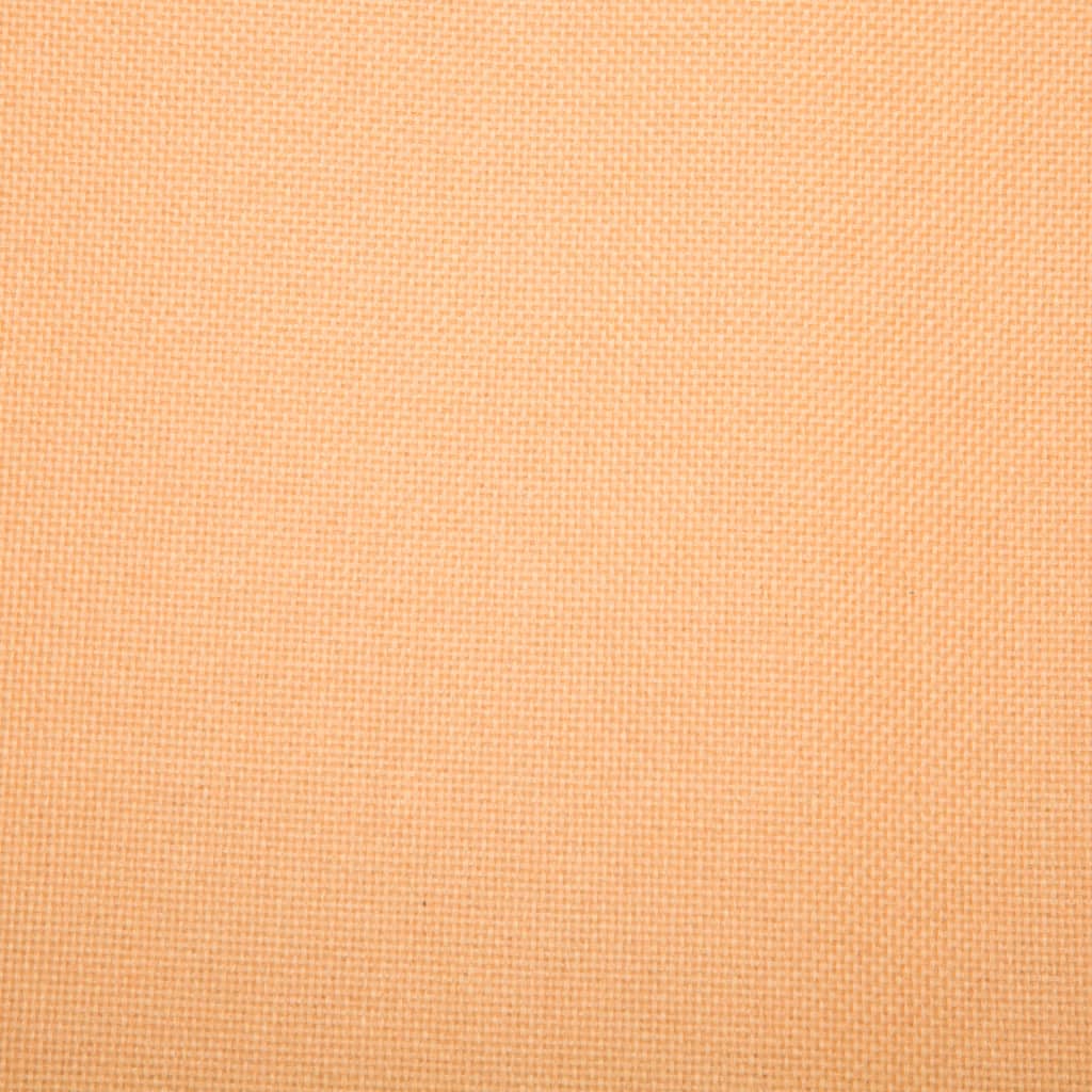 L-alakú narancssárga szövet kanapé 171,5 x 138 x 81,5 cm