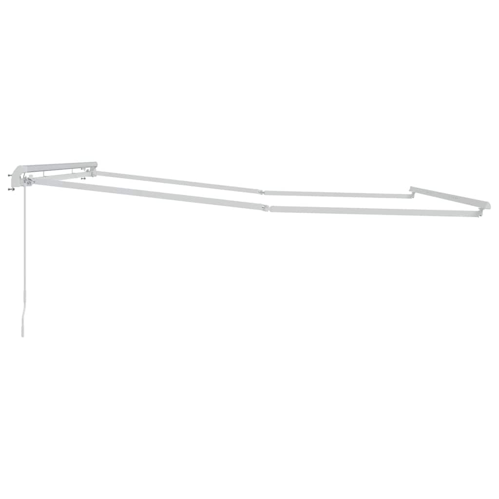 Napernyő keret Fehér 500 × 300 cm Alumínium