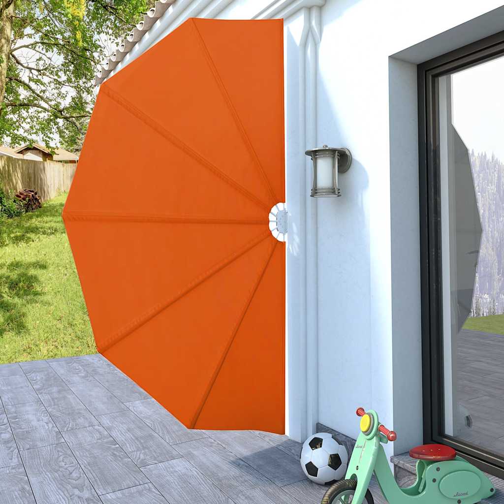 terrakotta összecsukható terasz oldalárnyékoló 160 cm