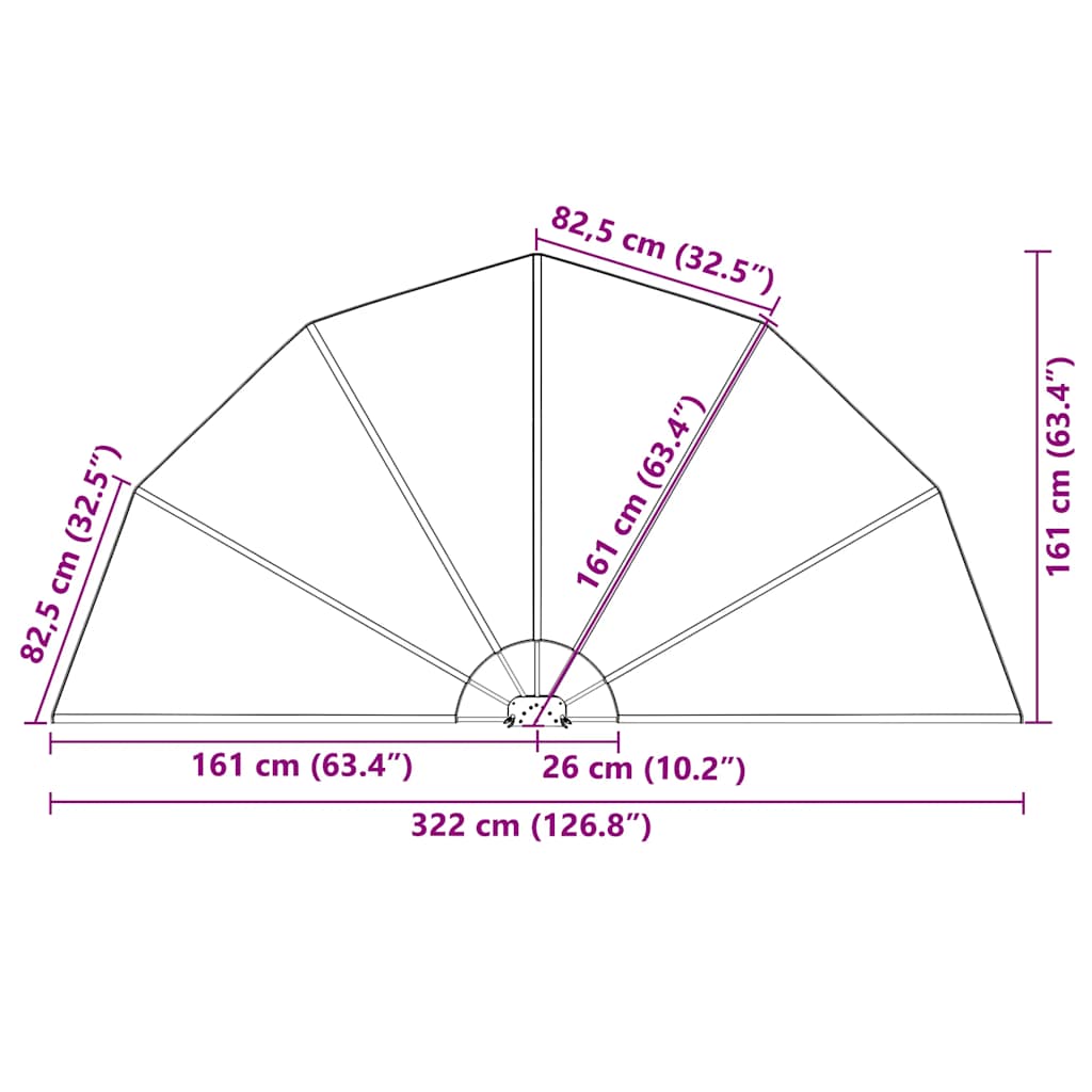 terrakotta összecsukható terasz oldalárnyékoló 160 cm