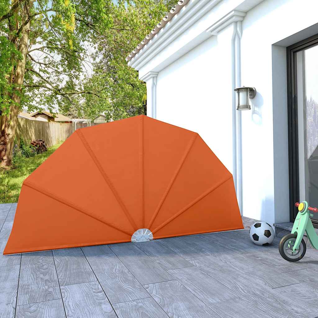 terrakotta összecsukható terasz oldalárnyékoló 160 cm
