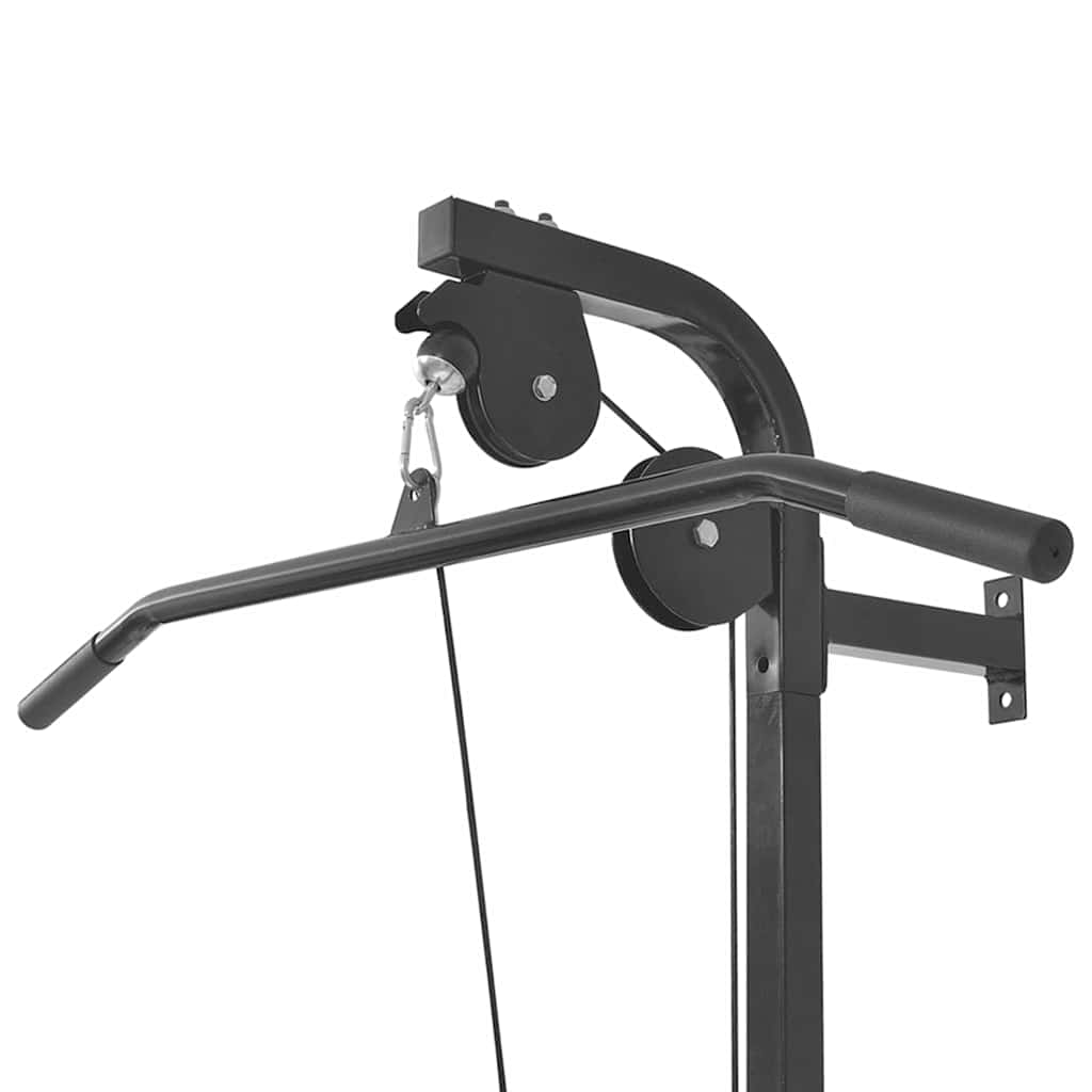 falra szerelhető edzőtorony súlyzókészlettel 60,5 kg