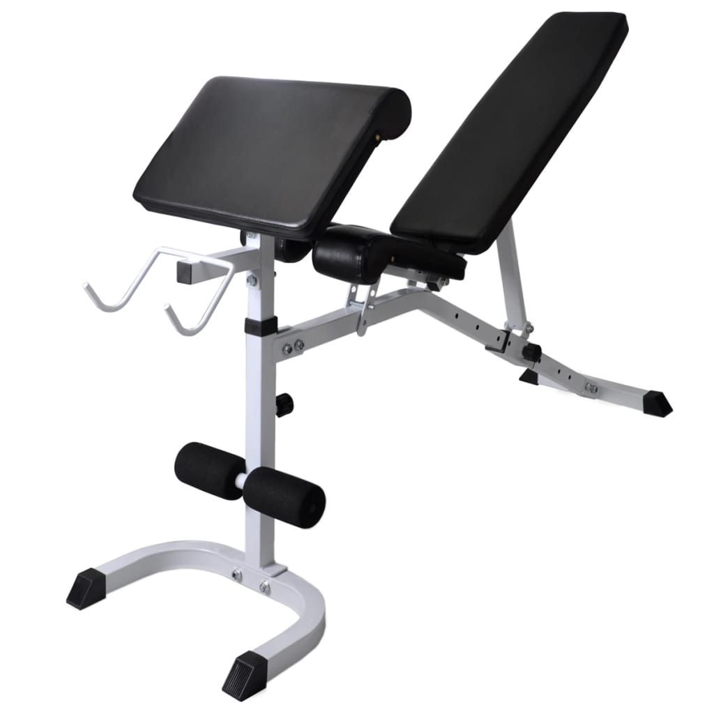 edzőpad állvánnyal, egykezes és kétkezes súlyzószettel 90 kg