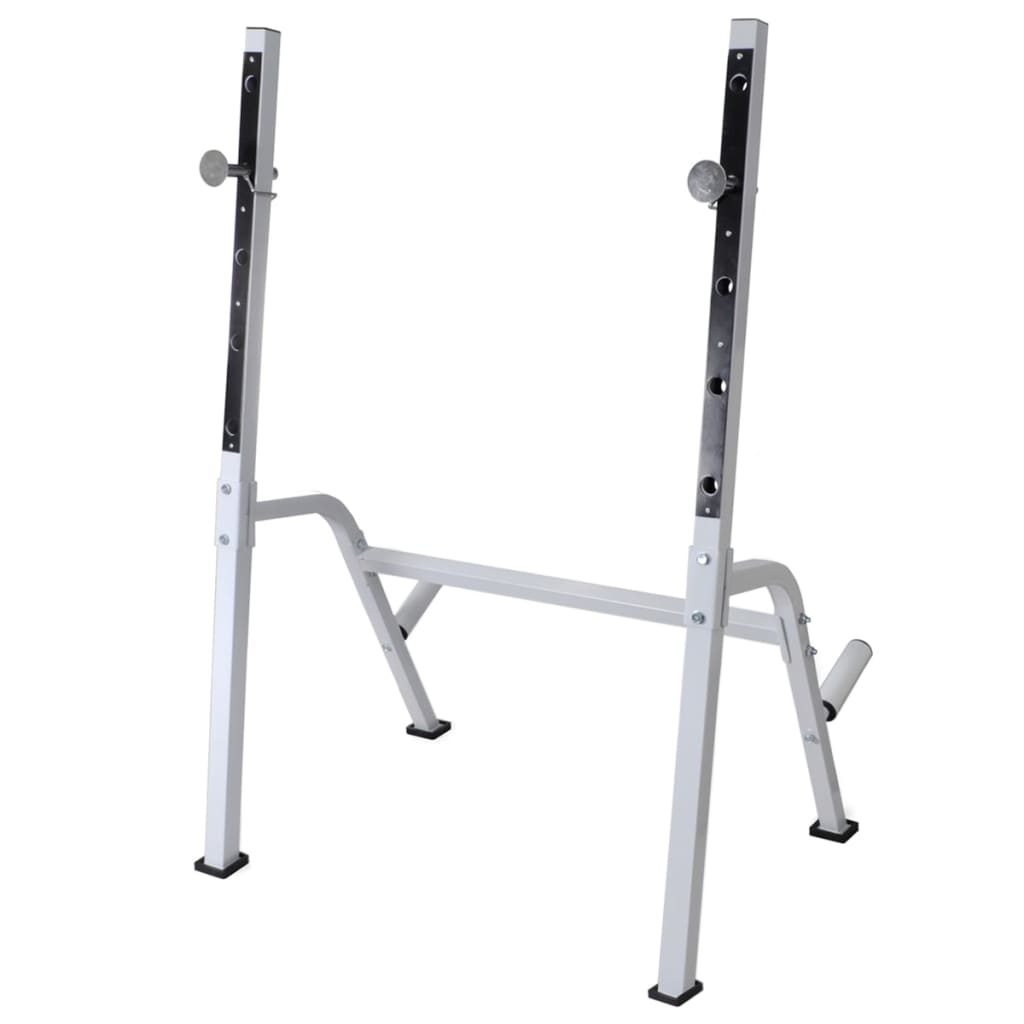 edzőpad állvánnyal, egykezes és kétkezes súlyzószettel 90 kg