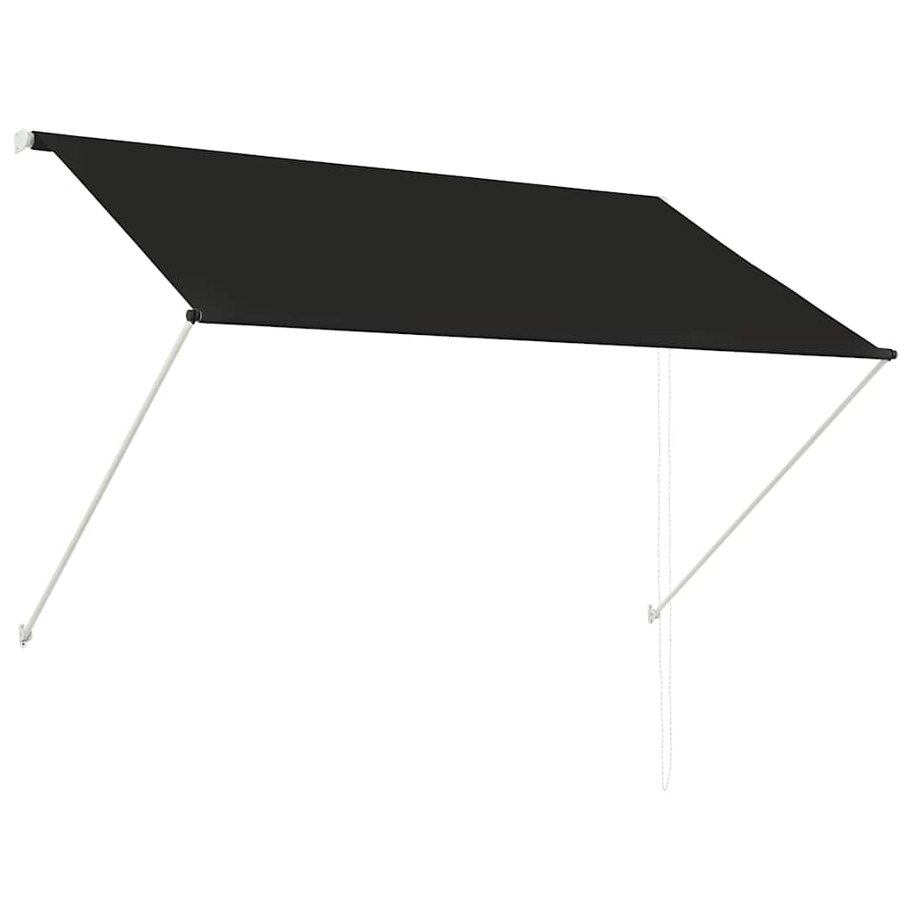feltekerhető antracitszürke napellenző 200 x 150 cm