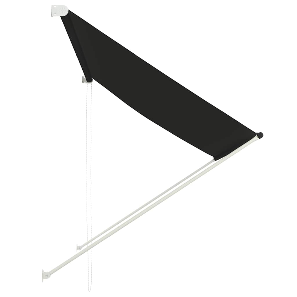 feltekerhető antracitszürke napellenző 200 x 150 cm