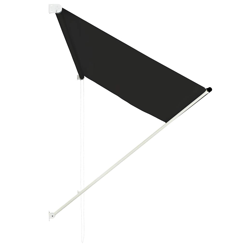 feltekerhető antracitszürke napellenző 250 x 150 cm
