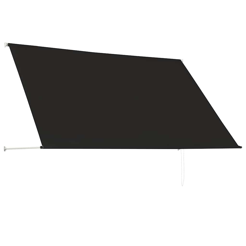 feltekerhető antracitszürke napellenző 250 x 150 cm