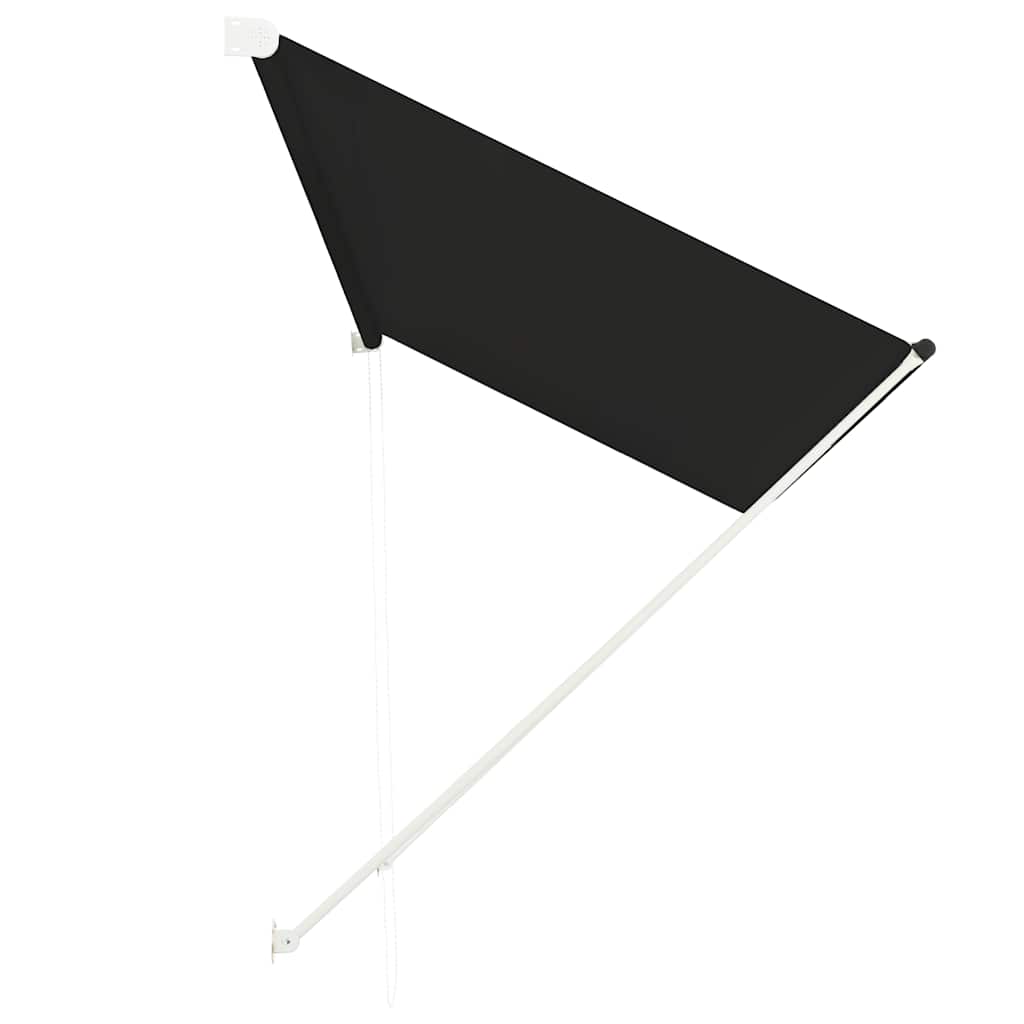 feltekerhető antracitszürke napellenző 300 x 150 cm