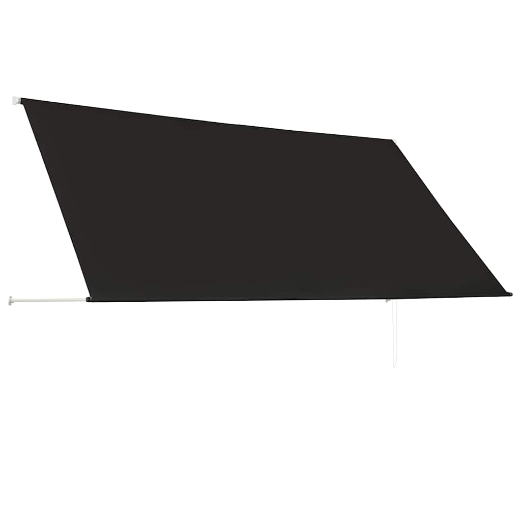 feltekerhető antracitszürke napellenző 300 x 150 cm