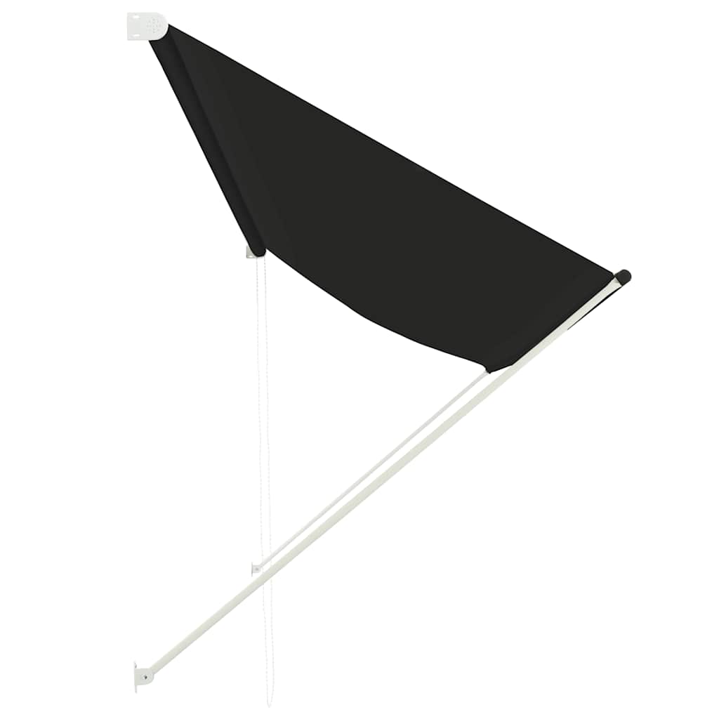feltekerhető antracitszürke napellenző 350 x 150 cm
