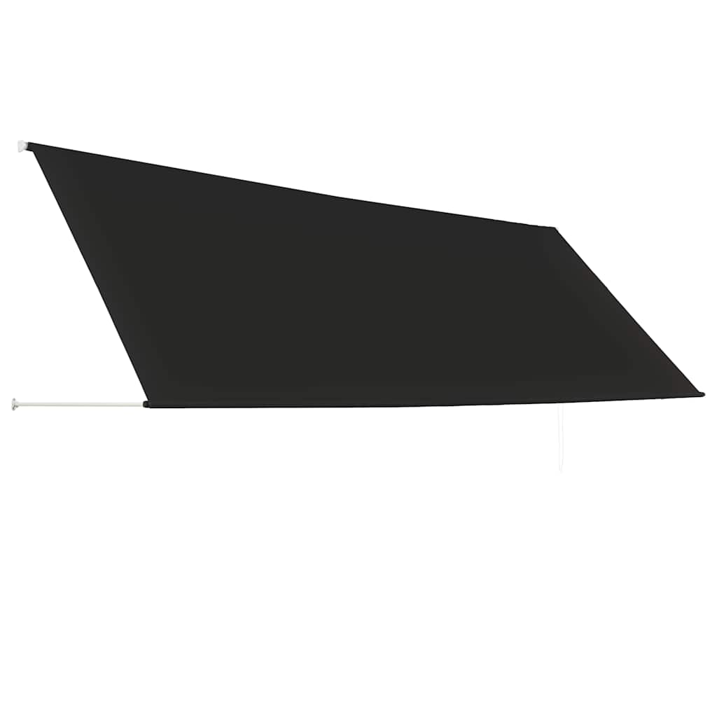 feltekerhető antracitszürke napellenző 400 x 150 cm